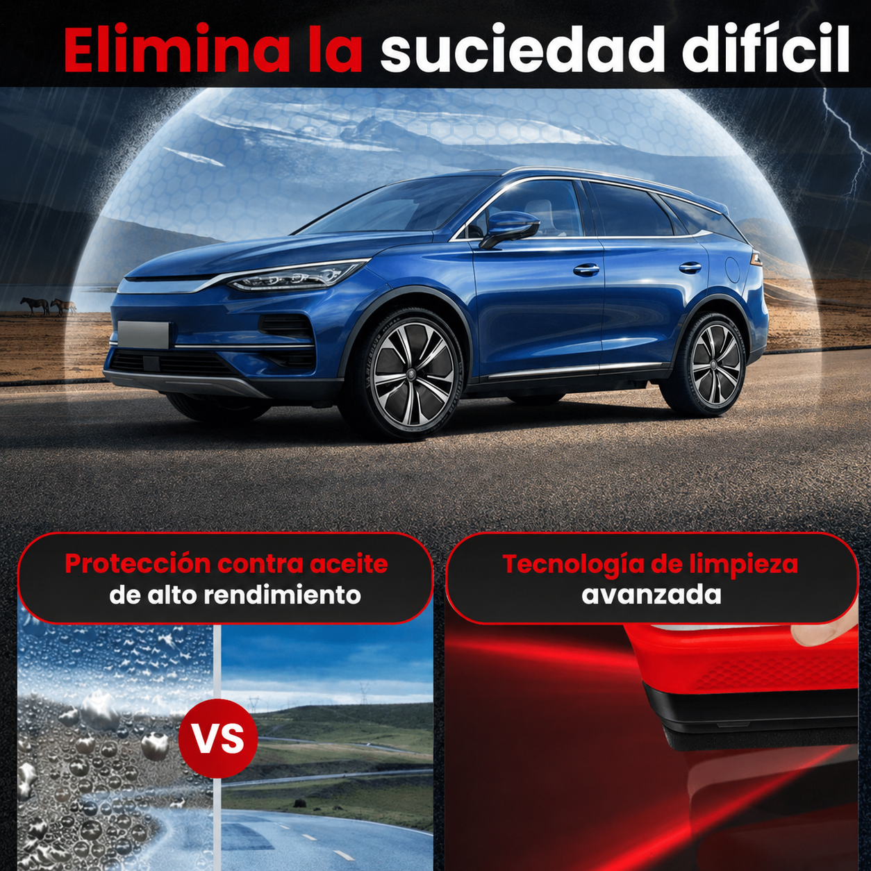ClearVision™ – Máxima claridad en cualquier condición climática